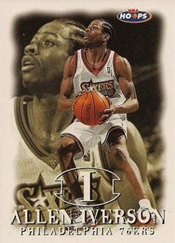 Allen Iverson 1998 Hoops #70 Base RAW