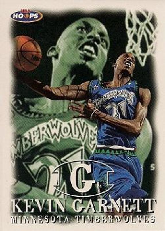 Kevin Garnett 1998 Hoops #10 Base RAW