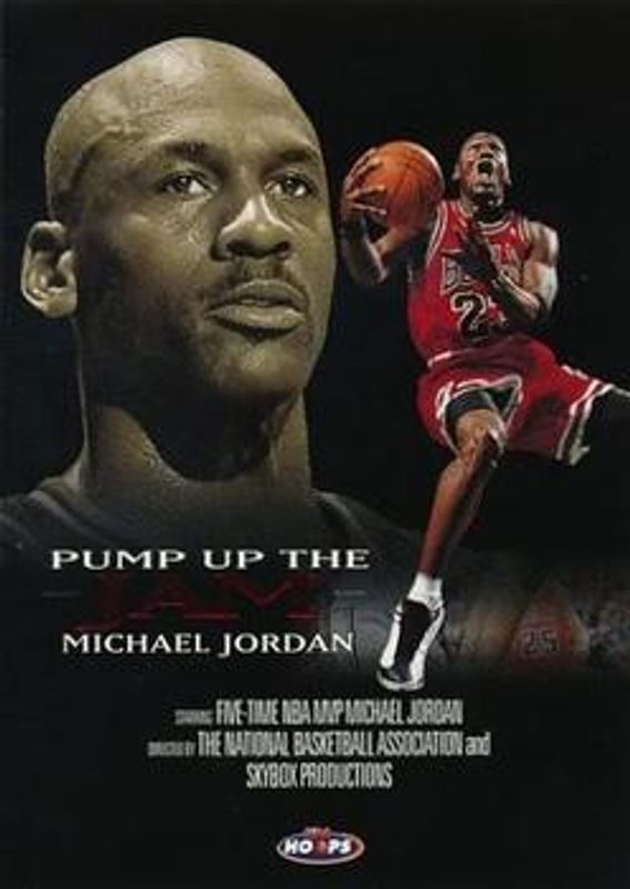Michael Jordan 1998 Hoops #5-PJ Pump Up the Jam RAW