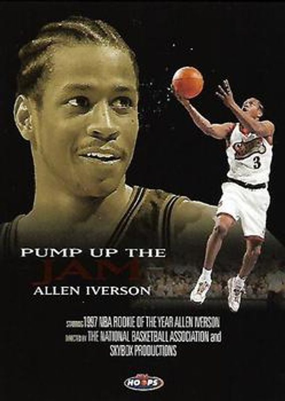 Allen Iverson 1998 Hoops #2-PJ Pump Up the Jam RAW