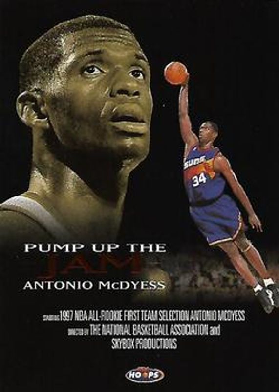 Antonio McDyess 1998 Hoops #10-PJ Pump Up the Jam RAW