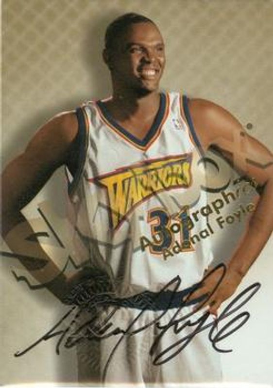 Adonal Foyle 1998 Hoops Autographics RAW