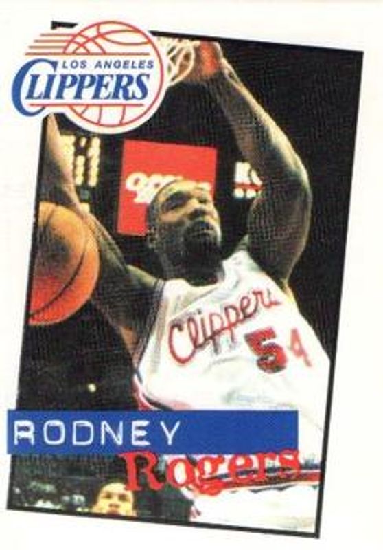 Rodney Rogers 1998 Panini NBA Stickers #117 Base RAW