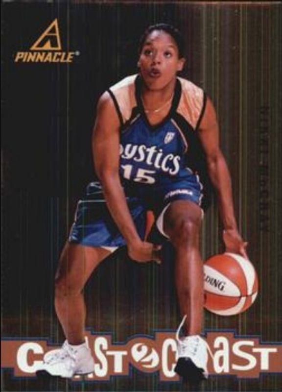 Nikki McCray 1998 Pinnacle WNBA #2 Coast to Coast Rookie RAW