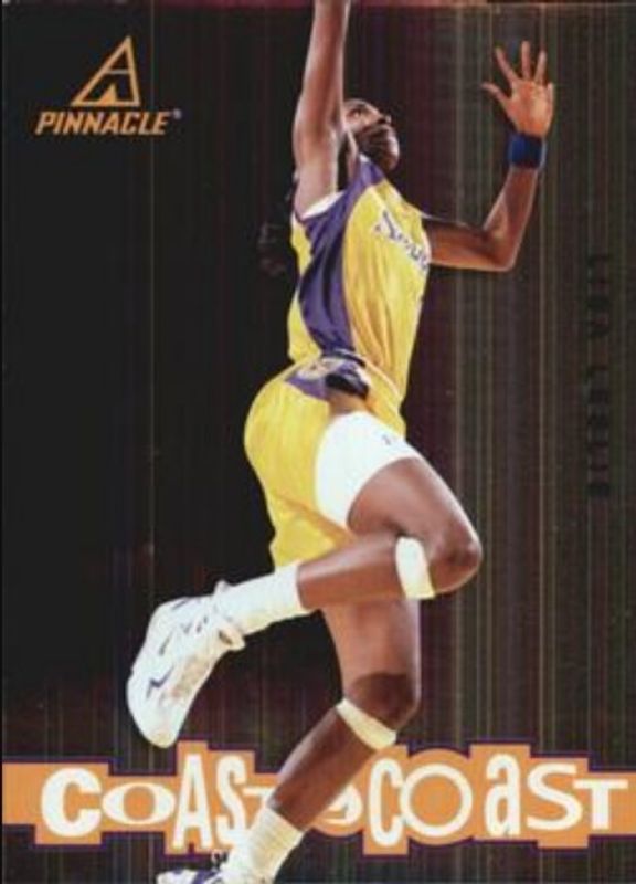 Lisa Leslie 1998 Pinnacle WNBA #3 Coast to Coast RAW