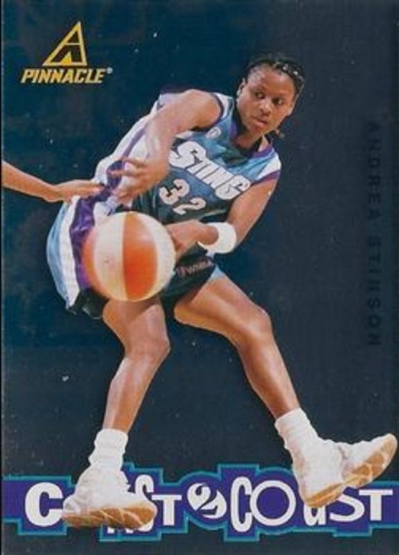 Andrea Stinson 1998 Pinnacle WNBA #4 Coast to Coast RAW