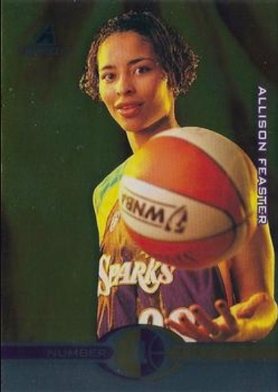 Allison Feaster 1998 Pinnacle WNBA #5 Number Ones RAW