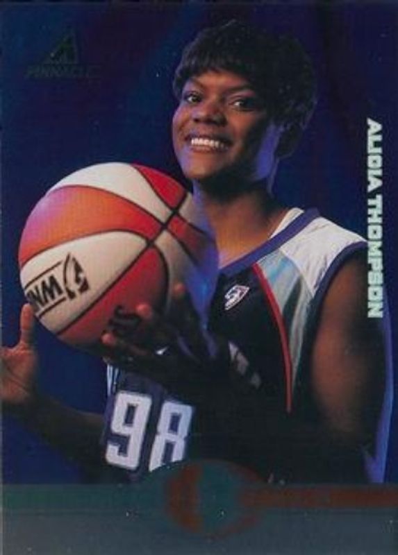 Alicia Thompson 1998 Pinnacle WNBA #8 Number Ones RAW