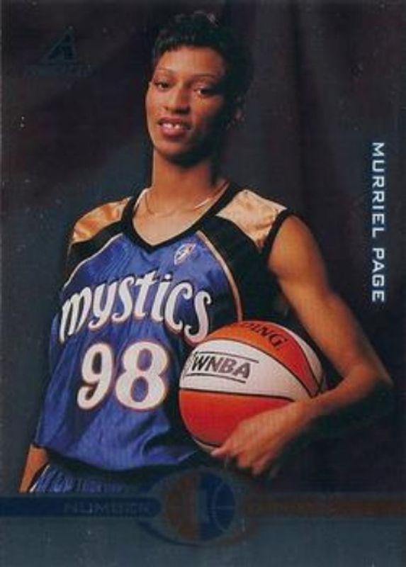Murriel Page 1998 Pinnacle WNBA #3 Number Ones Rookie RAW