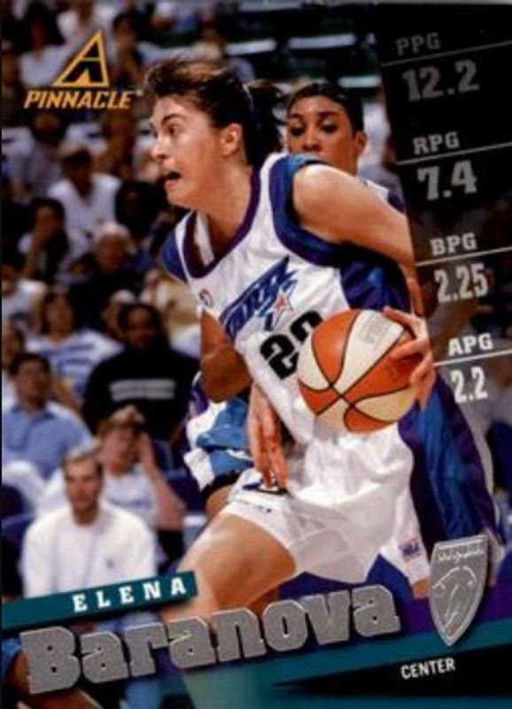 Elena Baranova 1998 Pinnacle WNBA #16 Base RAW