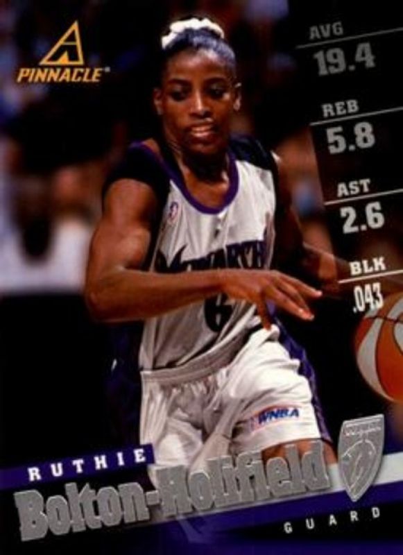 Ruthie Bolton 1998 Pinnacle WNBA #4 Base RAW