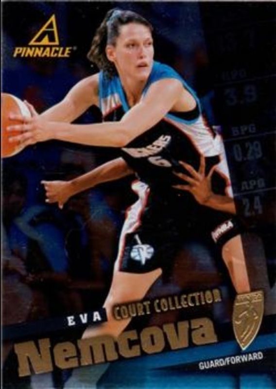 Eva Nemcova 1998 Pinnacle WNBA #7 Court Collection RAW