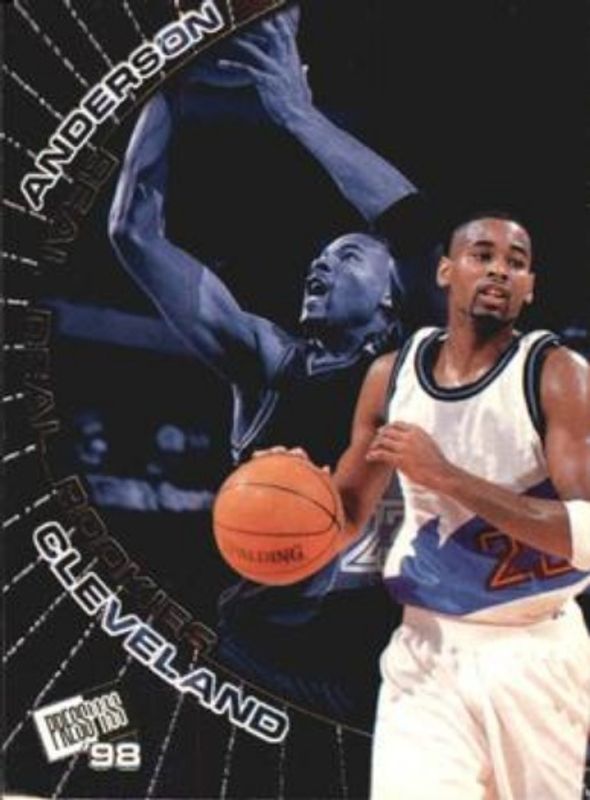 Derek Anderson 1998 Press Pass Flagship #R4 Real Deal Rookies RAW