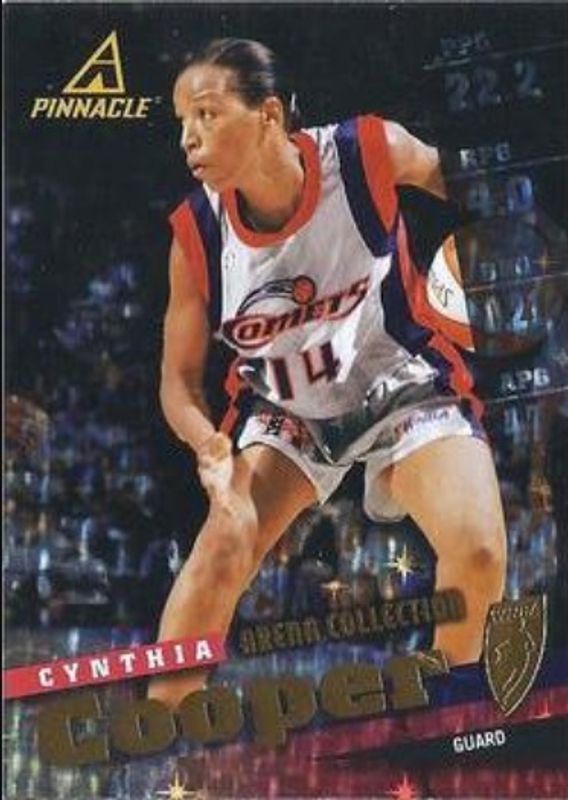 Cynthia Cooper-Dyke 1998 Pinnacle WNBA #10 Arena Collection RAW