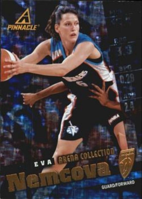 Eva Nemcova 1998 Pinnacle WNBA #7 Arena Collection RAW
