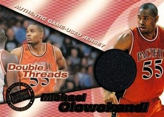 1998 Press Pass Double Threat #DT2 Double Thread Jerseys /425