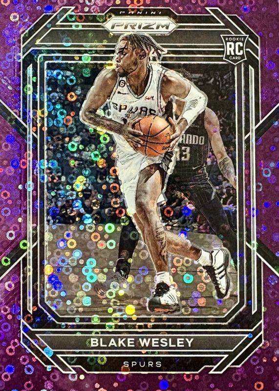2022 Prizm #264 Fast Break Purple /75