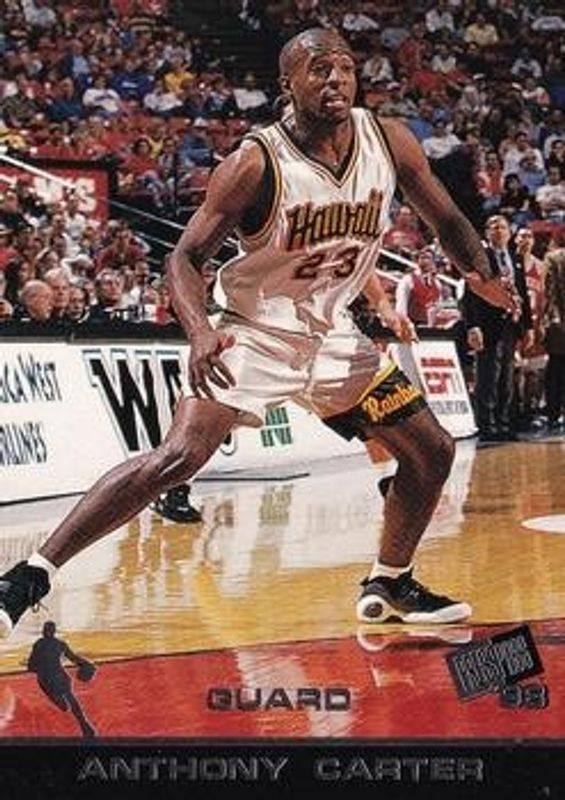 Anthony Carter 1998 Press Pass Flagship #31 In The Zone RAW