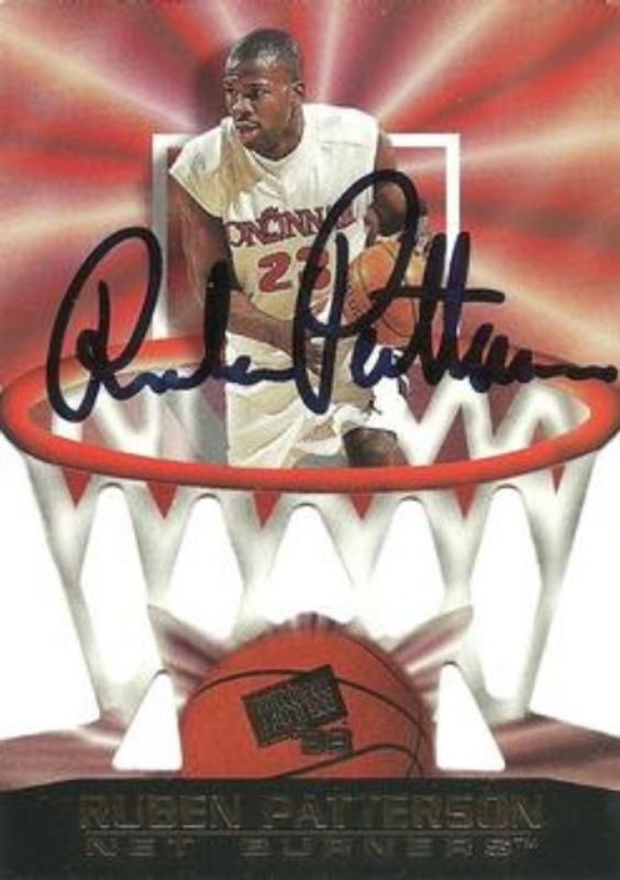 Ruben Patterson 1998 Press Pass Flagship #NB-25 Net Burners Rookie RAW