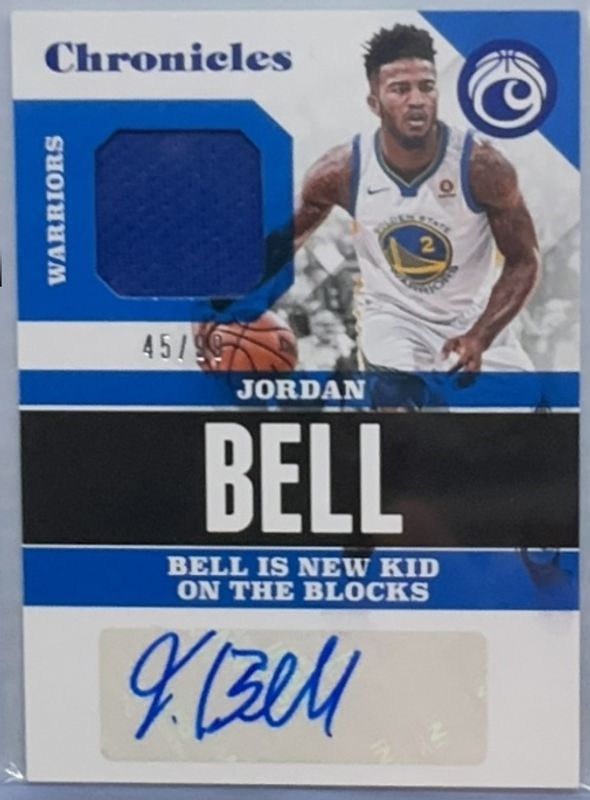 2017 Chronicles #CSS-JBL Chronicles Signatures Swatches - Blue /99