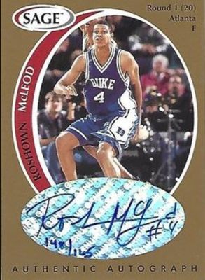 1998 Sage #A31 Autographs Gold /110