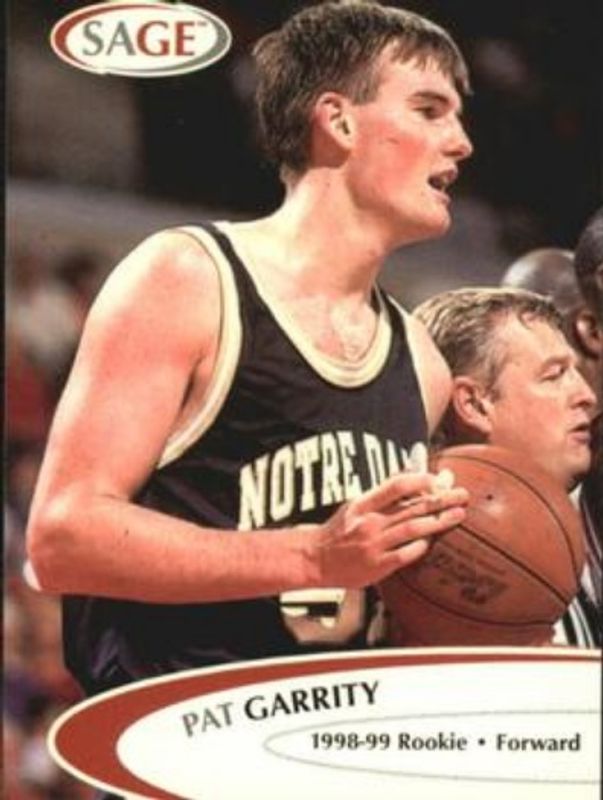 Pat Garrity 1998 Sage #15 Base Rookie RAW