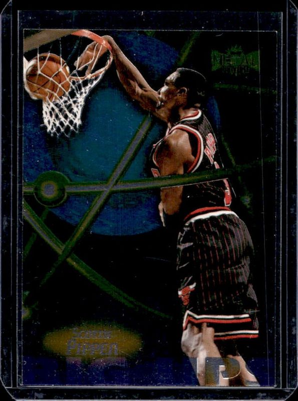 Scottie Pippen 1998 Metal Universe #3-BU Big Ups RAW