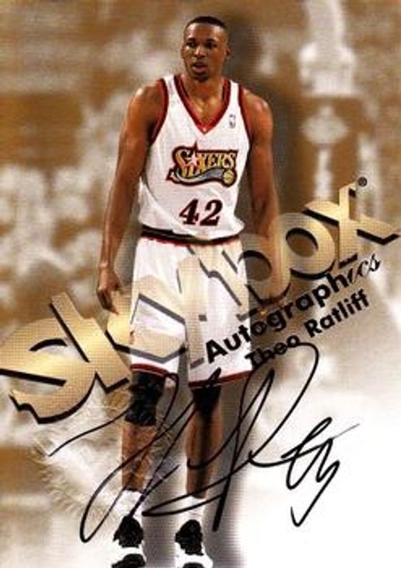 Danny Manning 1998 Metal Universe Autographics RAW