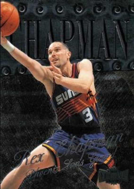 Rex Chapman 1998 Metal Universe #14 Base RAW