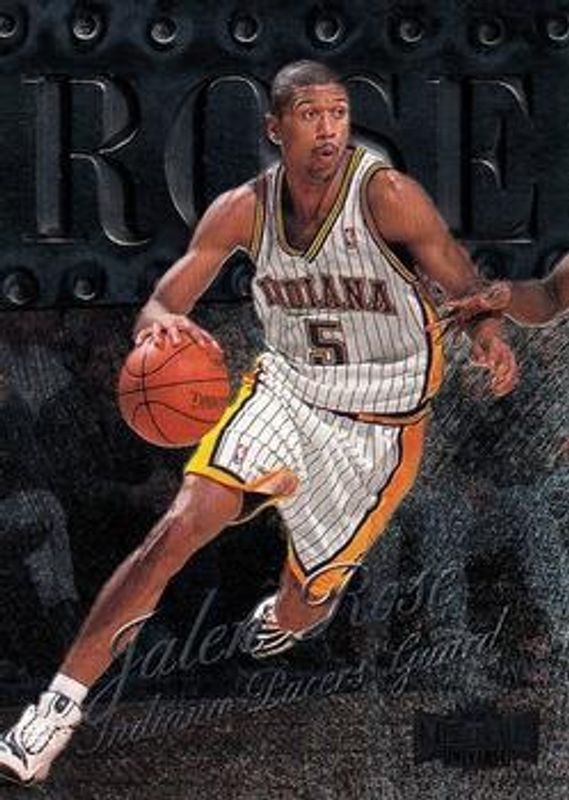 Jalen Rose 1998 Metal Universe #116 Base RAW