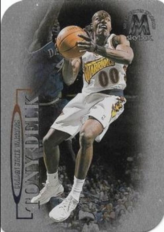 Tony Delk 1998 SkyBox Molten Metal #72 Xplosion RAW