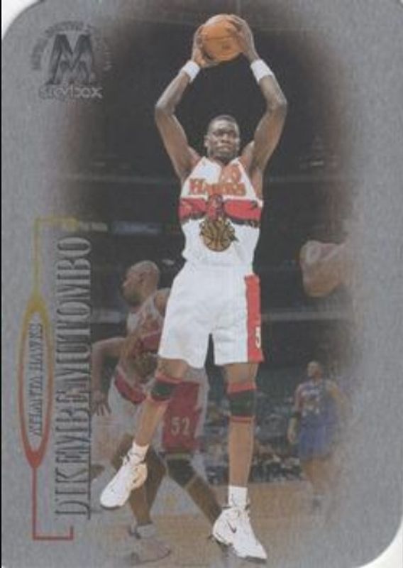 Dikembe Mutombo 1998 SkyBox Molten Metal #85 Xplosion RAW