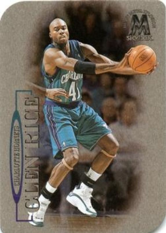 Glen Rice 1998 SkyBox Molten Metal #120 Xplosion RAW