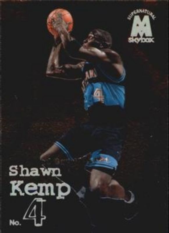 Shawn Kemp 1998 SkyBox Molten Metal #142 Base RAW
