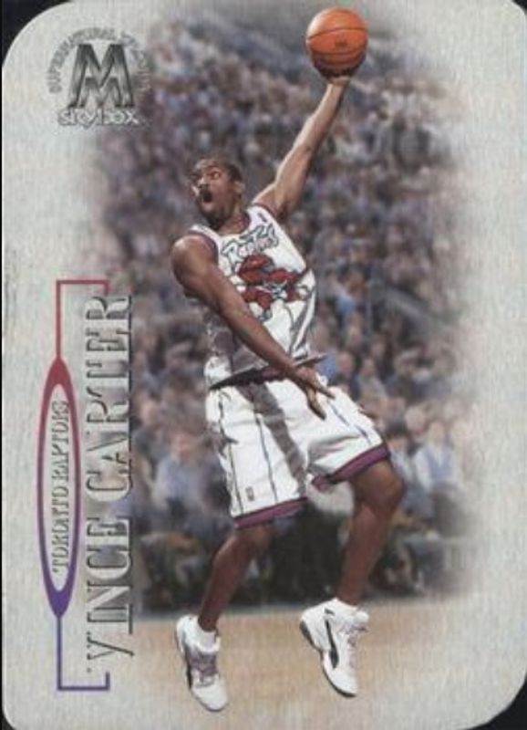 Vince Carter 1998 SkyBox Molten Metal #134 Xplosion Rookie RAW