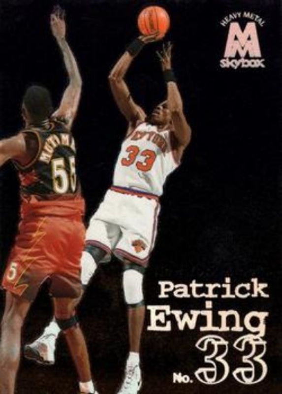 Patrick Ewing 1998 SkyBox Molten Metal #124 Base RAW