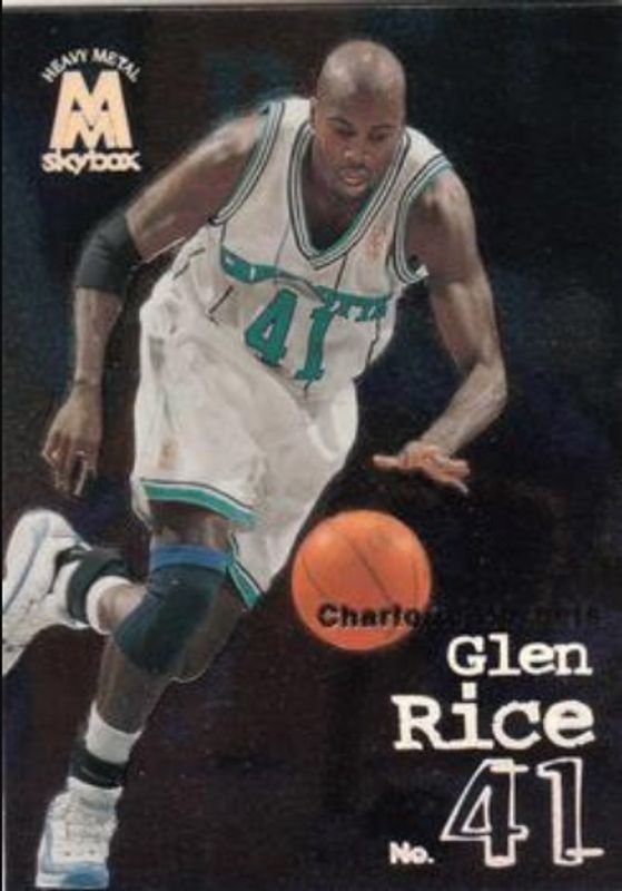 Glen Rice 1998 SkyBox Molten Metal #120 Base RAW
