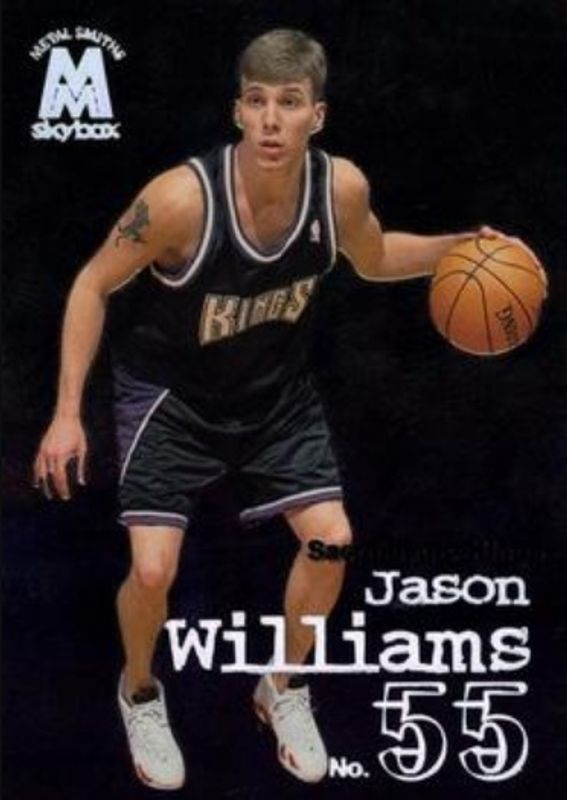Jason Williams 1998 SkyBox Molten Metal #26 Base Rookie RAW