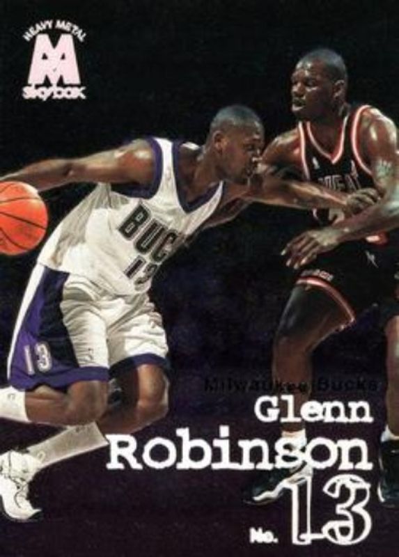 Glenn Robinson 1998 SkyBox Molten Metal #101 Base RAW
