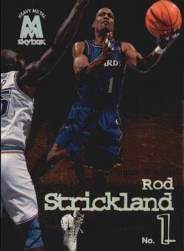 Rod Strickland 1998 SkyBox Molten Metal #107 Base RAW