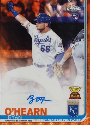 2019 Topps Chrome #RA-ROH Rookie Auto - Orange Wave Refractor /25