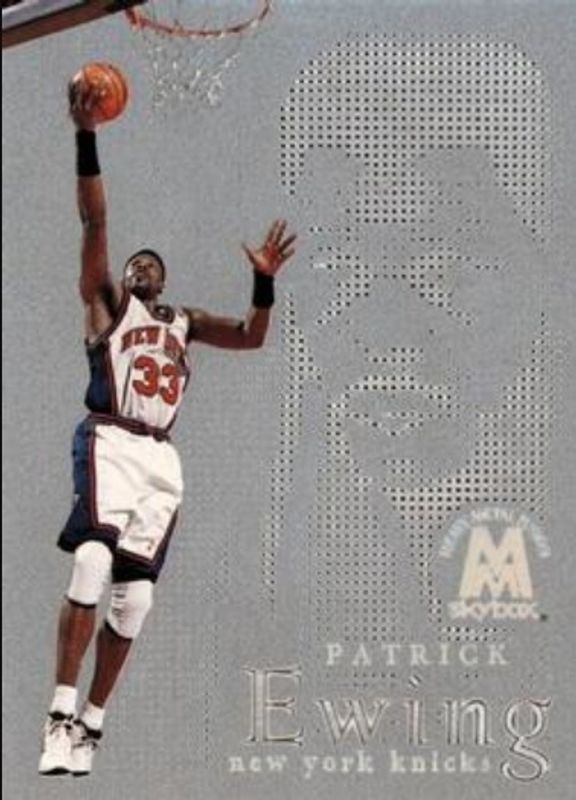 Patrick Ewing 1998 SkyBox Molten Metal #24F Fusion /250 RAW