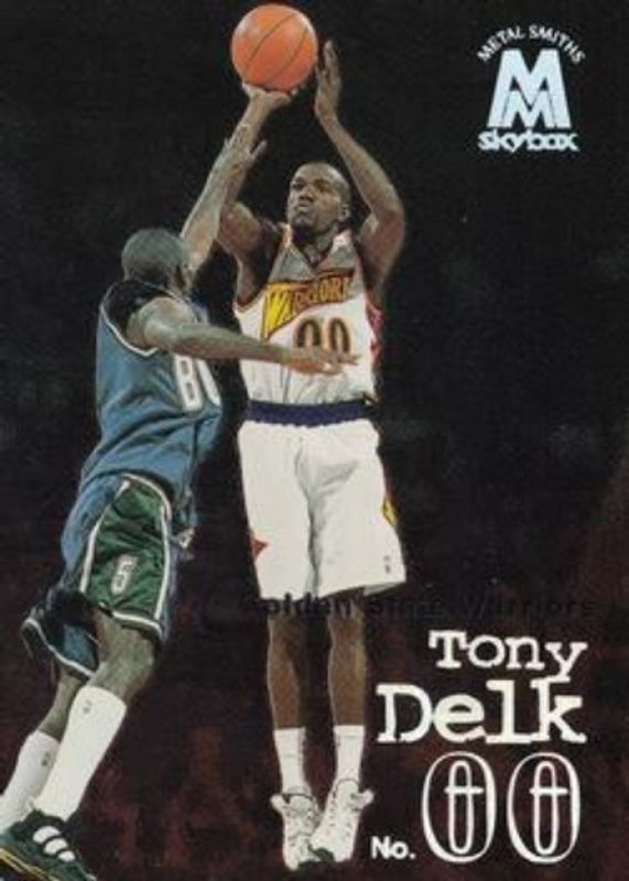 Tony Delk 1998 SkyBox Molten Metal #72 Base RAW