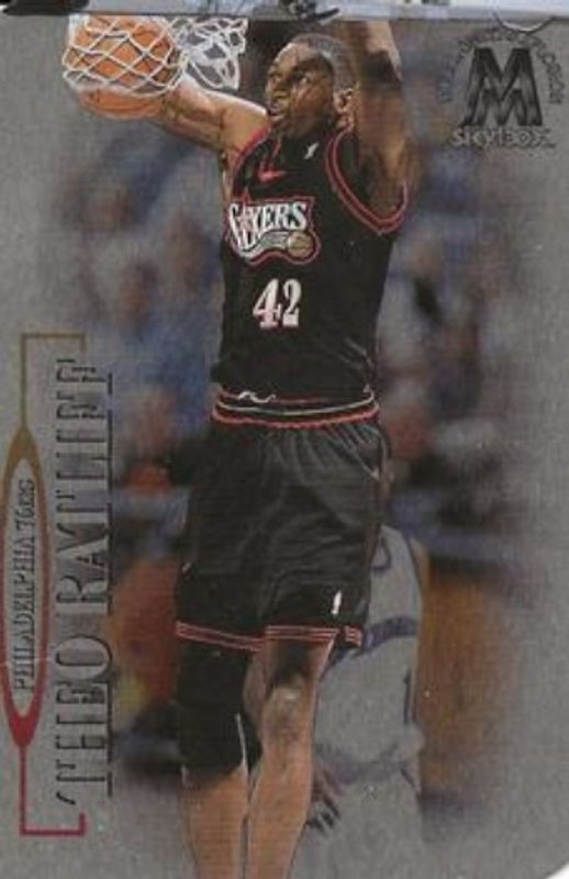Theo Ratliff 1998 SkyBox Molten Metal #34 Xplosion RAW