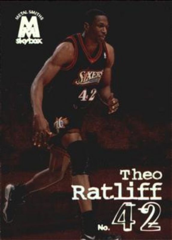 Theo Ratliff 1998 SkyBox Molten Metal #34 Base RAW