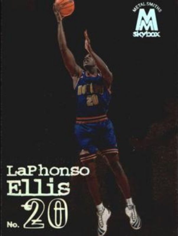 LaPhonso Ellis 1998 SkyBox Molten Metal #81 Base RAW