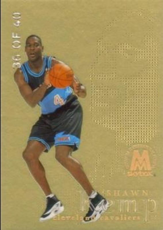 Shawn Kemp 1998 SkyBox Molten Metal #42F Fusion /250 RAW