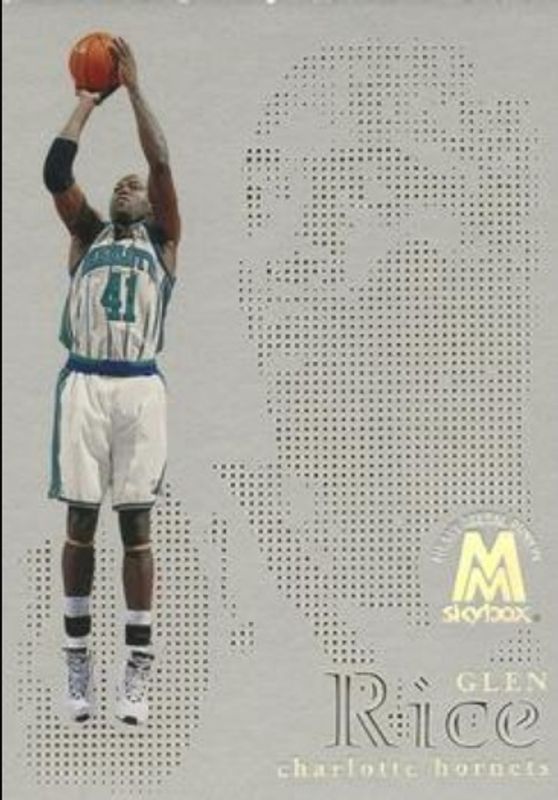 Glen Rice 1998 SkyBox Molten Metal #20F Fusion /250 RAW