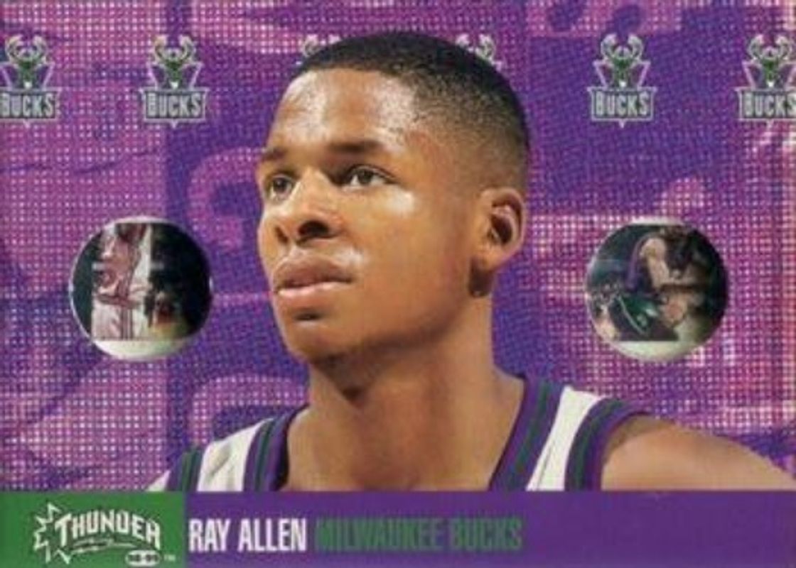 Ray Allen 1998 SkyBox Thunder #1 Flight School RAW