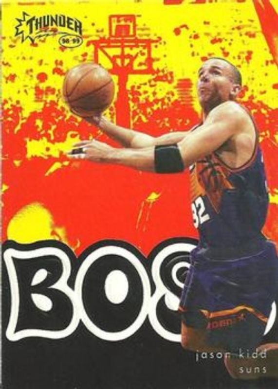 Jason Kidd 1998 SkyBox Thunder #9-B Boss RAW